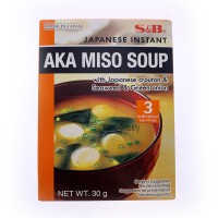 Japan Aka  Miso Soup  3Packs x30g